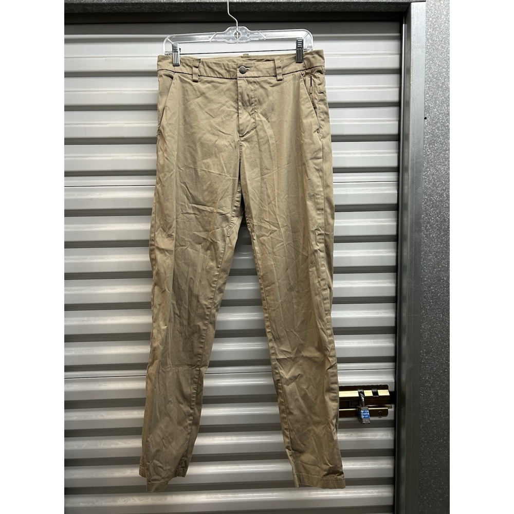 Lululemon Mens Commission Pants Light Brown 30 x 31